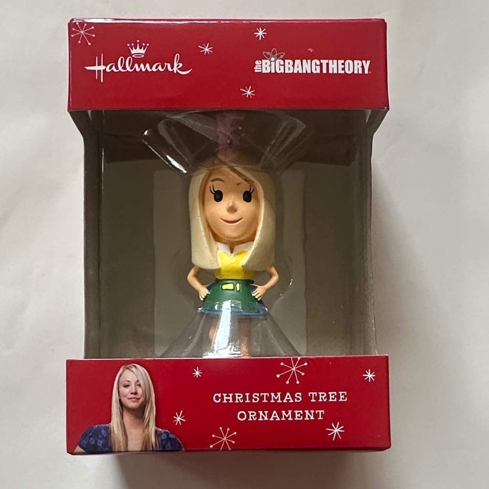 Hallmark Ornament Big Bang Theory Penny NEW IN BOX